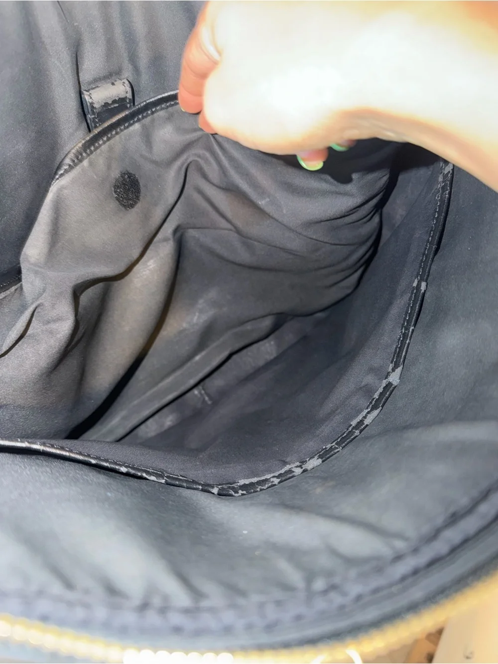Kate Spade - Black Nylon Laptop Messenger Bag